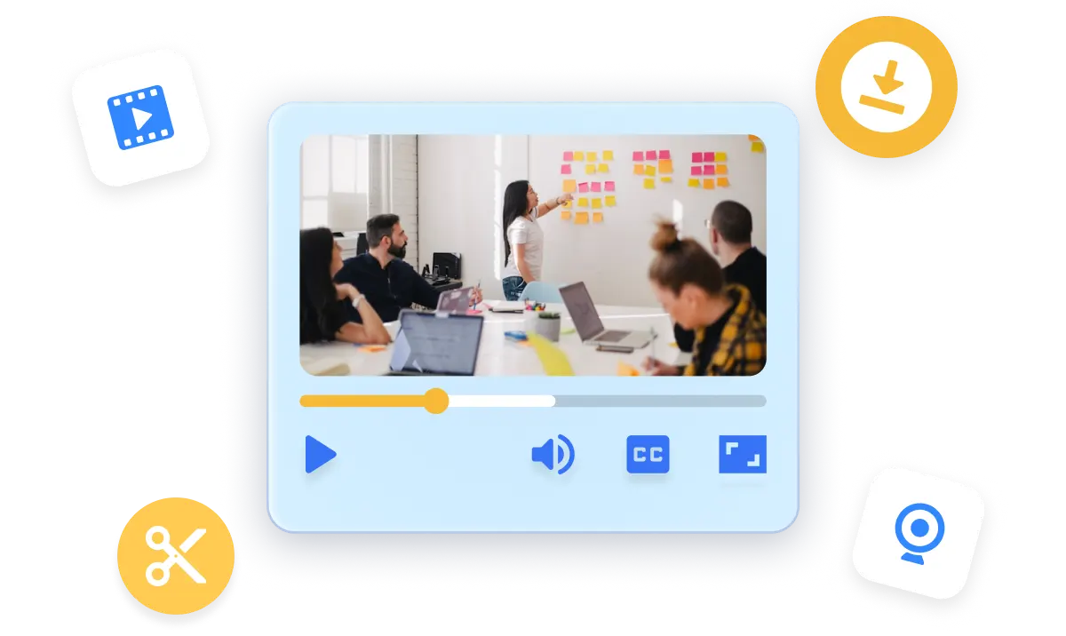 Add moving text to video and unlock more features with Visla’s all-in-one video creation platform.